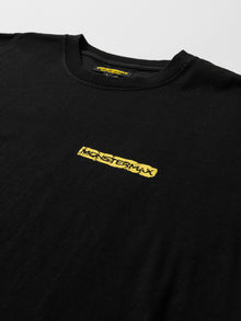 PAINTED LOGO BLACK LONG SLEEVE