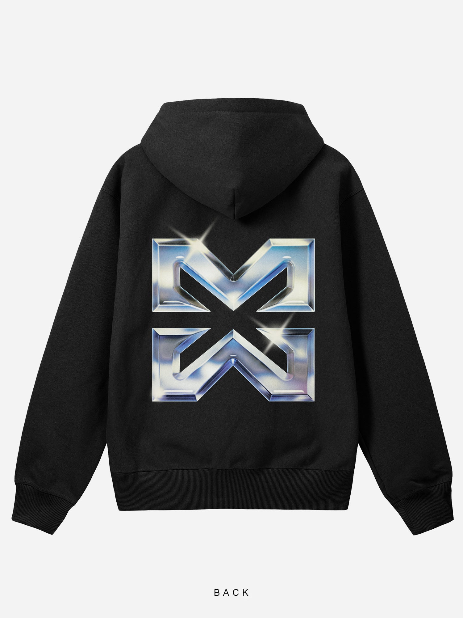 CHROME BLACK HOODIE