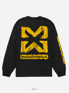 PAINTED LOGO BLACK LONG SLEEVE