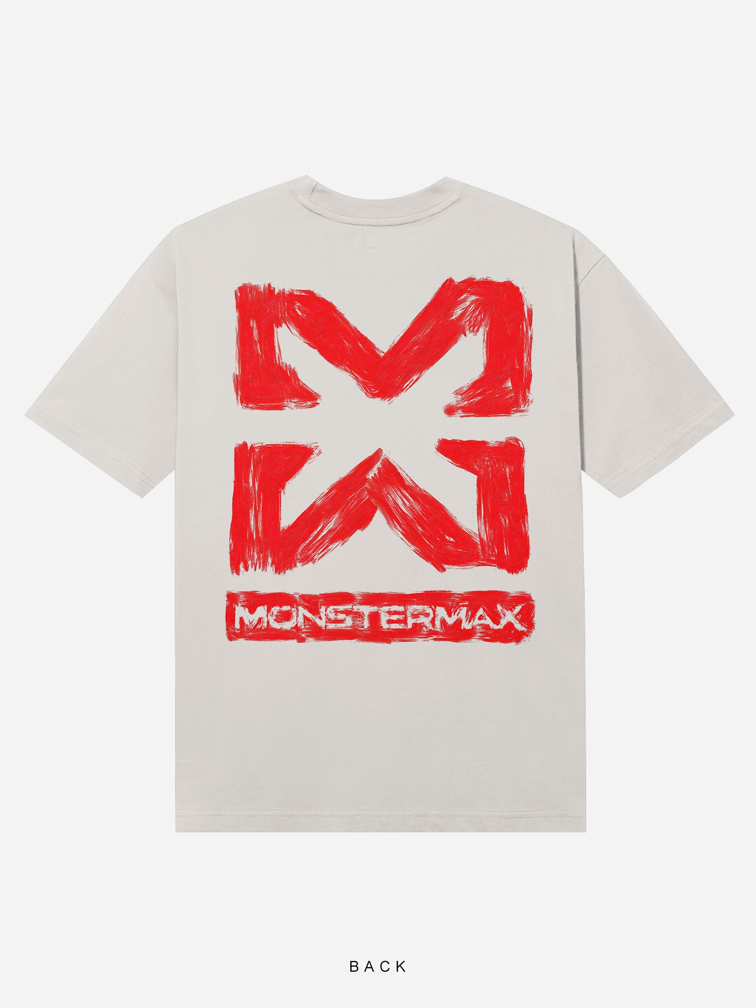PAINTED LOGO WHITE TEE
