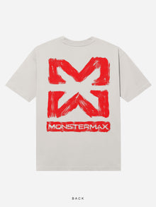 PAINTED LOGO WHITE TEE